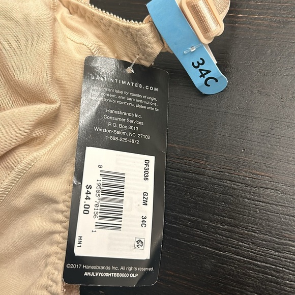 BNWT Bali Women's Double Support Wireless Bra Full-Coverage Wirefree T-Shirt bra - Picture 7 of 9